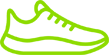 icône sneaker vert